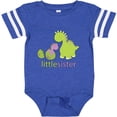 thumbnail image 3 of Inktastic Little Sister Purple Girls Baby Bodysuit, 3 of 5