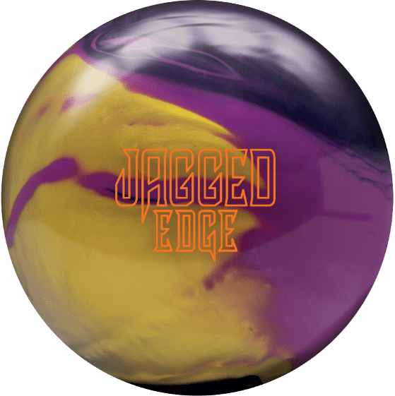 Brunswick Jagged Edge Hybrid Bowling Ball Violet/Grape/Gold (10lbs