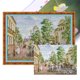 thumbnail image 1 of (FA425) Hilo Algodón Ecológico para Bordado 14CT 2 Hebras Impresión 60*44cm Kit Serie Troika Delante La Iglesia en Punto Cruz Paisaje (borde Gancho), 1 of 9