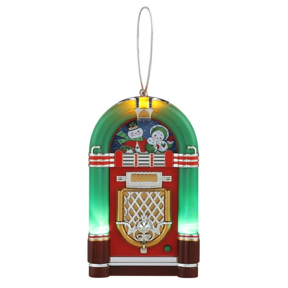 Ornement Mini Jukebox Mr. Christmas Vert
