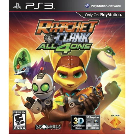 Sony PlayStation 98175 Ratchet & Clank: All 4 One (Best Ratchet And Clank Game Ps3)