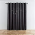 thumbnail image 2 of MANGATA CASA Kids Star Blackout Curtains Grommet Thermal 2 Panels for Bed Room,Cutout Galaxy Window Curtain Darkening Drapes for Nursery Living Room(Dark Gray 52x84in), 2 of 6