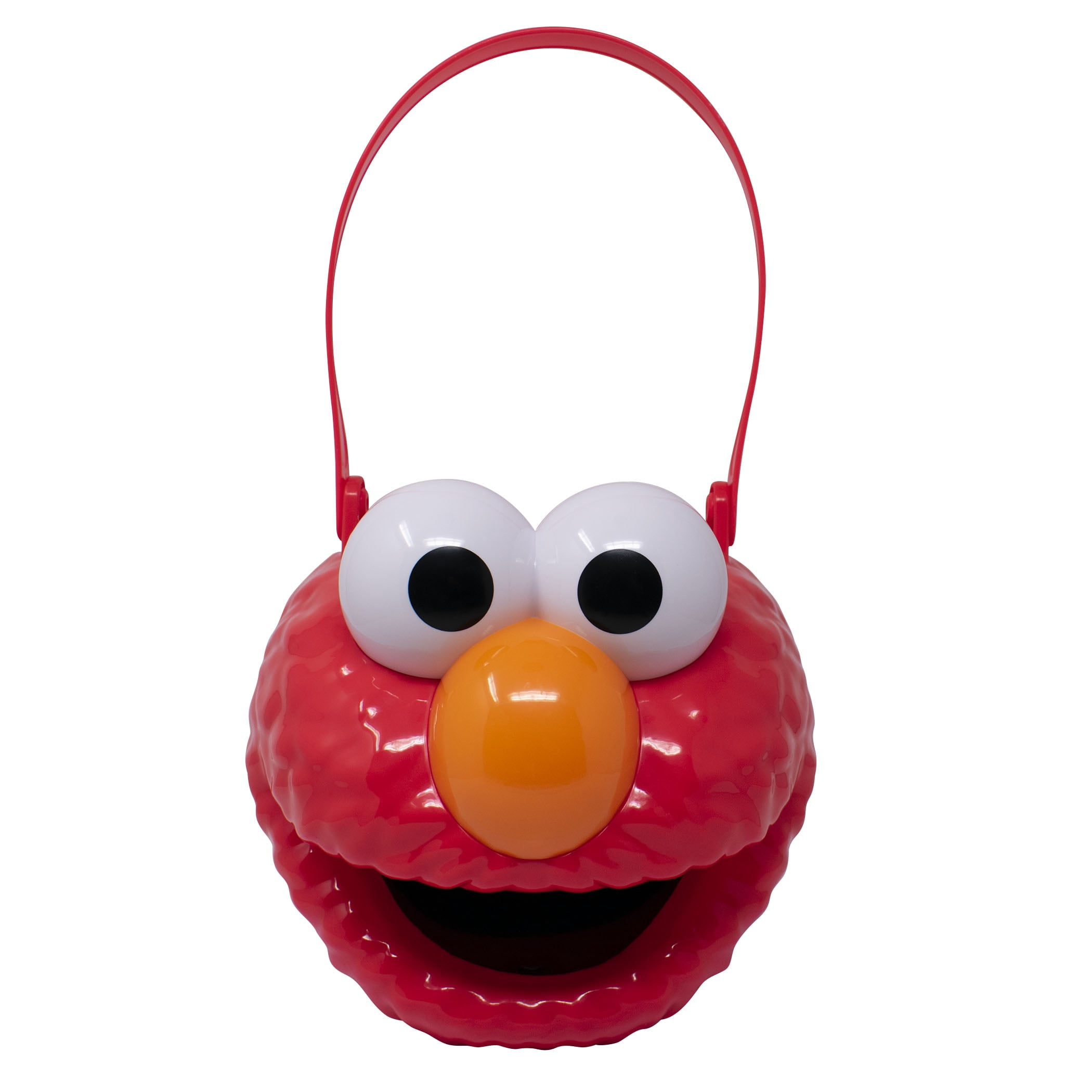 Elmo Sesame Street Character Bucket Children’s Halloween Trick or Treat Easter Egg Hunt Candy and Storage Pail Multi-Color SS00364