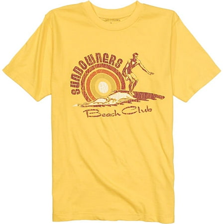 Faded Glory - Boy's Retro Surf Graphic Tee Shirt