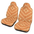 thumbnail image 1 of ZICANCN Car Seat Covers Front Seats Only,Geometric Zigzag Style Automotive Seat Covers Protectors for Cars Trucks Suv 2 Pack, 1 of 8