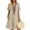 #0213-Beige, variant on Womens Plain V Neck Embroidered Dress Boho Casual Dresses 2026 Sleeveless Cotton Linen Midi Dress