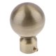 thumbnail image 4 of Cabeza de Cortina Perfecl Extremos de Poste de Cortina de Aleación de Aluminio Bola de Bronce, 4 of 8