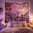 thumbnail image 2 of Idyllic Painting Dreamlike With Fantastical Quality, Mystical Fantasy for Space Lovers, Galaxy Room Decor, Valentine's Day Gift, Tapestry Wall Hanging for Bedroom and Dorm, 2 of 7