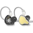 thumbnail image 1 of wonima11 KBEAR in Ears,HiFi Headphones Earbuds,HiFi Stereo Noise Isolating Sport Gameing IEM Wired Earphones/Earbuds/Headphones with Detachable Cable(Silver, wit, 1 of 1