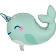 thumbnail image 1 of Creative Party  Narwhal Foil Balloon, 1 of 1