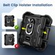 thumbnail image 3 of Funda VEGO para Samsung Galaxy Z Flip 5 5G con soporte y clip, color negro, 3 of 9