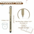 thumbnail image 2 of Fineliner Pens, 6 Pcs 01 0.25mm Fineliner Marker Black Waterproof Ink Archival Drawing Pens Art Supplies Set for Sketching, 2 of 7