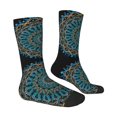 thumbnail image 4 of Yiaed Mandala Print Great elasticity Crew Socks Sports socks for Men and Women, 4 of 5
