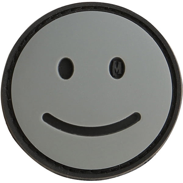 Maxpedition Happy Face Patch - PVC Moral Patch 1,5 Zoll Mit Klett