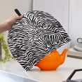 thumbnail image 3 of HELLHERO Zebra Coffee Pot Cloth Covers Warming & Insulating Creative Tea Cozies Covers Portable for Holiday, 3 of 8