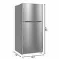 thumbnail image 2 of 30 In. 20 Cu. Ft. Top-Freezer Household Refrigerator in Stainless Steel, Energy Star, 2 of 13