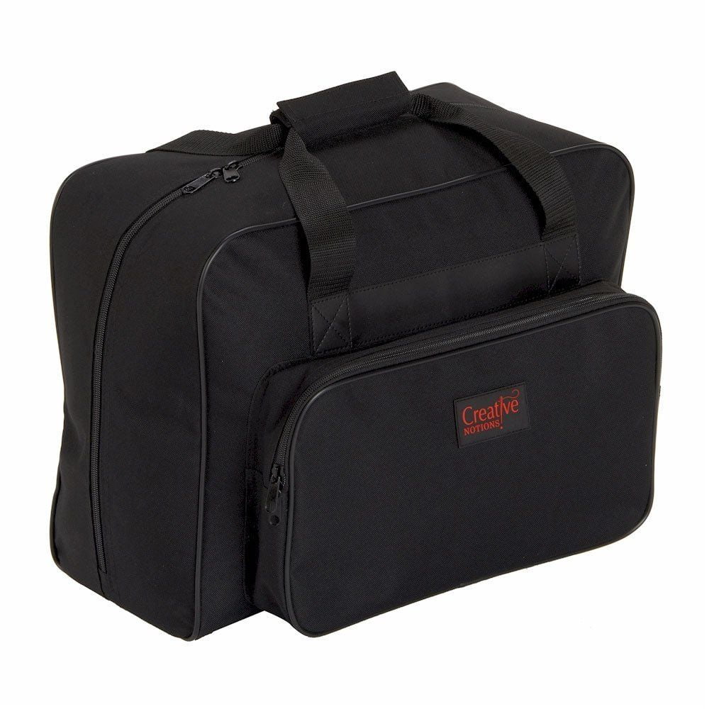 Creative Notions Sewing Machine Tote in Black New