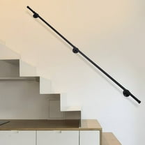 2M Handrail For Steps Stair Railing Hand Rail Kit Wall-mounted For Indoor Home