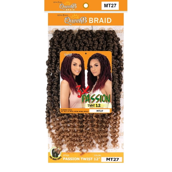 QueenB 3X Passion Twist 12" - MT27