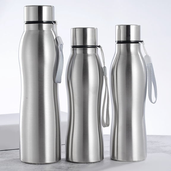 NICERIO 1Pack Athletic Water Bottle Stainless Steel for Cycling Outdoor