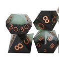 thumbnail image 3 of 7PCS Multiple Sides Dice Set with Numbers Incisive Edge Resin Dice for Child Desktop Games, 3 of 4