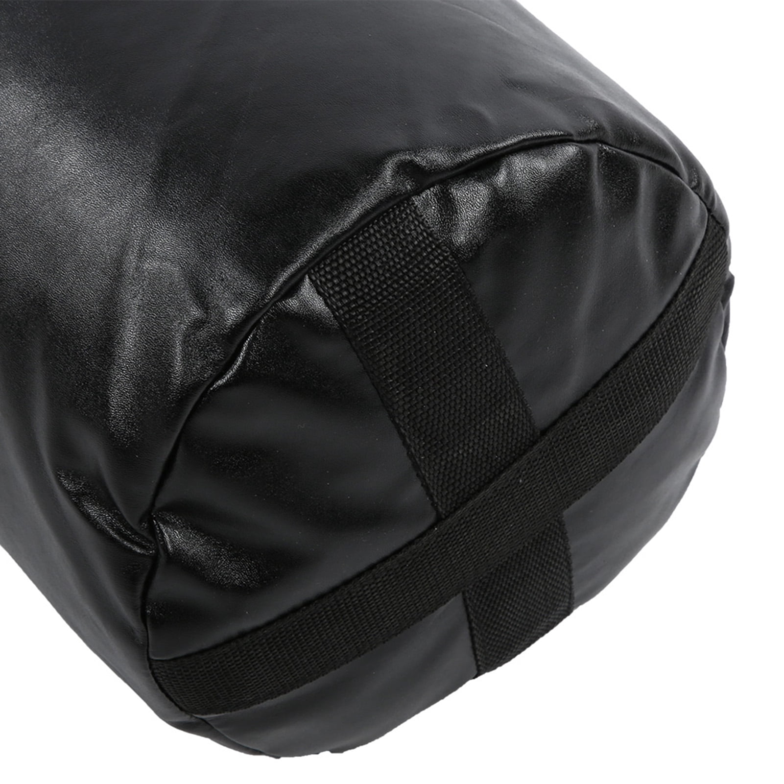 Nieyigj Kids Boxing Sandbag Hanging Hollow Training Equipment Set 23.62 inches / 60 cm for Muay Thai MMA Kickboxing Unfilled Heavy Bag with Ceiling Mount Chain Black