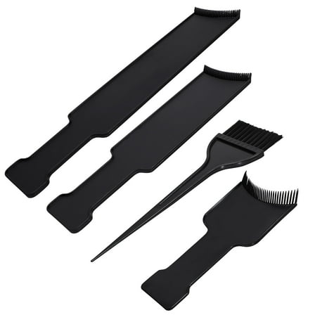 LOLIPPYY Hair Dye Kit with Black Plastic Highlighting Boards and Brush for Salon and Home Use