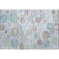 thumbnail image 2 of Addison Rugs Mayfield Premium Machine Washable Transitional Geometric Sky Rectangle Rug, 1'8" x 2'6", 2 of 6