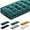 Dark Green, variant on 42x16 Inch Bench Cushions for Indoor Furniture Chenille Velvet Beige Button Tufted Thicken Seat Pad Mat with Memory Foam, Window Floor Sofa Chair Cushion for Living Room Patio Porch Swing
