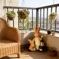 thumbnail image 4 of Clearance Garden Statues Rabbit with Solar Lights- Bunny Figurine Outdoor Rabbit for Home Lawn,Balcony-Yard Art Garden&Patio Whimsical Decor,Unique Housewarming&Birthday Gifts for Women Mom, 4 of 6