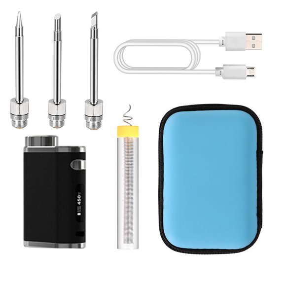 Soldadora inalámbrica portátil recargable por USB de 1W-75W