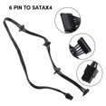 thumbnail image 2 of 6PIN to 4 SATA Power Supply Cable for For G1G2 Power Modular Power Supply G1G2G3 Series Splitter Cord, 2 of 6