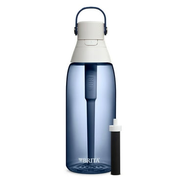 Brita 36 oz Night Sky Premium Leak Proof Filtered Water Bottle with Straw