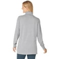 thumbnail image 5 of Woman Within Plus Size Perfect Long-Sleeve Turtleneck Tee (Petite Available), 5 of 5