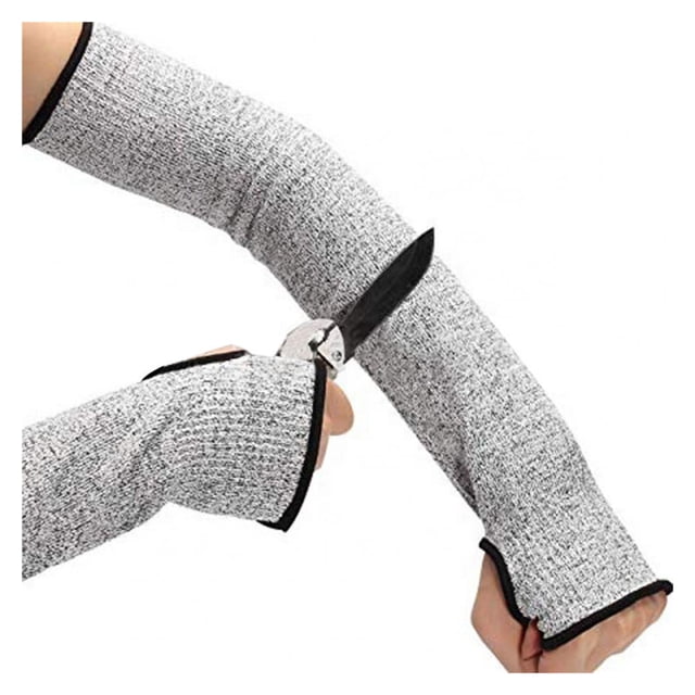 Arm Protection Sleeve Anti-cut Wear-resistant Sleeve Open Finger Style Arm Protection Cover For Industrial Outdoor ,Wear-Resistant