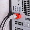 thumbnail image 5 of Uxcell 10pcs Port Blocker Locking SFP Port/Dust Blocker with Metal Color Coded Keys White, 5 of 5