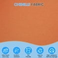 thumbnail image 5 of ZAFLY 113”w Oversized Sofa, Deep Seat Cloud Couch with 4 Cushions, Modern Curved Couch for Living Room, No Assembly Required - Orange, 5 of 10