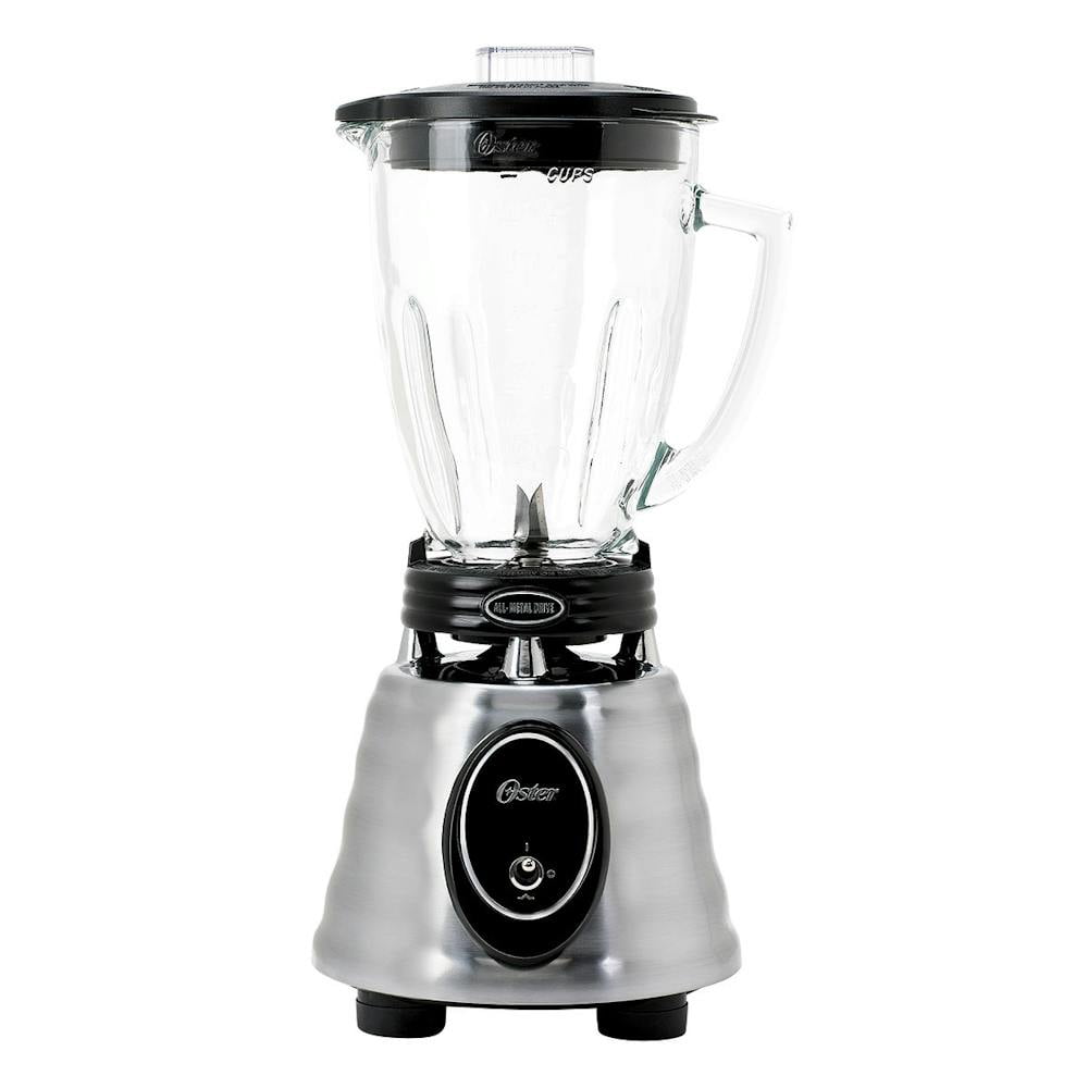 Oster Classic Series Heritage Blender with 6-Cup Glass Jar, Stainless Steel