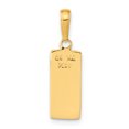 thumbnail image 3 of 14 Carats Or Jaune Collier Pendentif Pendentif Thème, 3 of 9