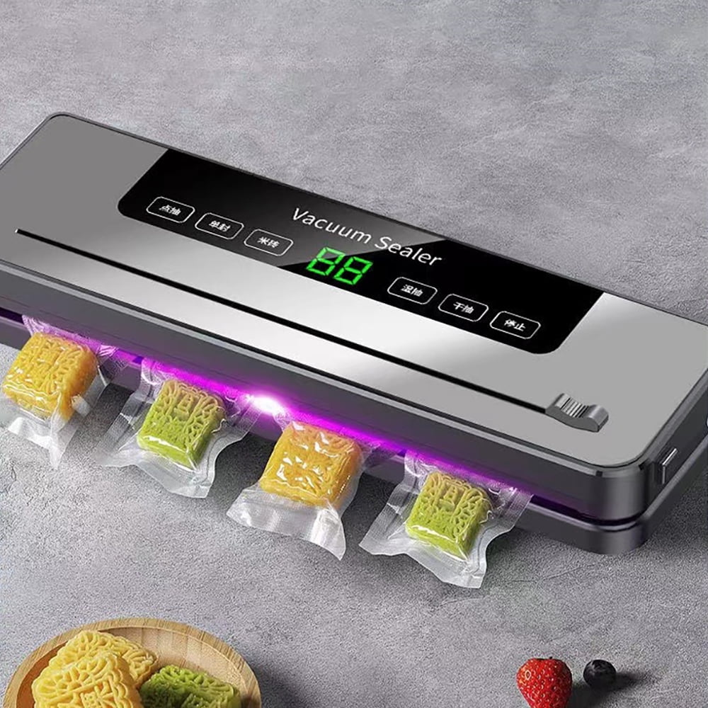 Vacuum Sealer Machine Auto Dry Wet Food Saver Storage Packing W Food Seal Bags