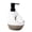 White, variant on Ceramic Soap Dispenser, Multifunctional Soap, 450ML Hand Soap Dispenser, Ceramic Soap Bottle with Dual Use, Soap Bottle, for Hotels Bathrooms