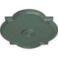 thumbnail image 3 of Ekena Millwork 24"W x 20 1/2"H x 1 1/8"P Waltz Ceiling Medallion (Fits Canopies up to 5 1/4"), Hand-Painted Cloud Burst, 3 of 5