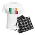 thumbnail image 4 of CafePress - Irish Italian Women's Light Pajamas - Women's Short Sleeve Print T-Shirt and Pants Light Cotton Pajama Set, 4 of 7
