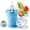 Blue, variant on 2-In-1 Collapsible Silicone Ice Ball Maker Cup, Silicone Collapsible Ice Ball Cup With Lid And Straw, Touch-Free Large Round Ice Sphere Mold,One-Click Easy Demolding,Leakproof Travel Tumbler (Yellow)