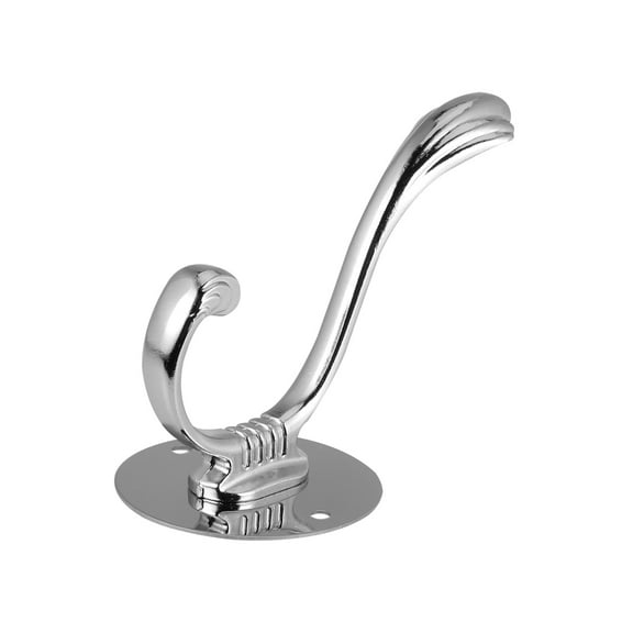 FRCOLOR 1pc Stainless Steel Coat Hook Single Hook Thickening Towel Hook for Home Silver