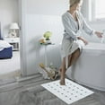 thumbnail image 3 of Bathtub Mat Non Slip Silicone Soft Odorless Bath Mat No Suction Cups for Refinished,Textured and Reglazed Tub Shower Mats Non-Slip 18 X 28Inch White, 3 of 5