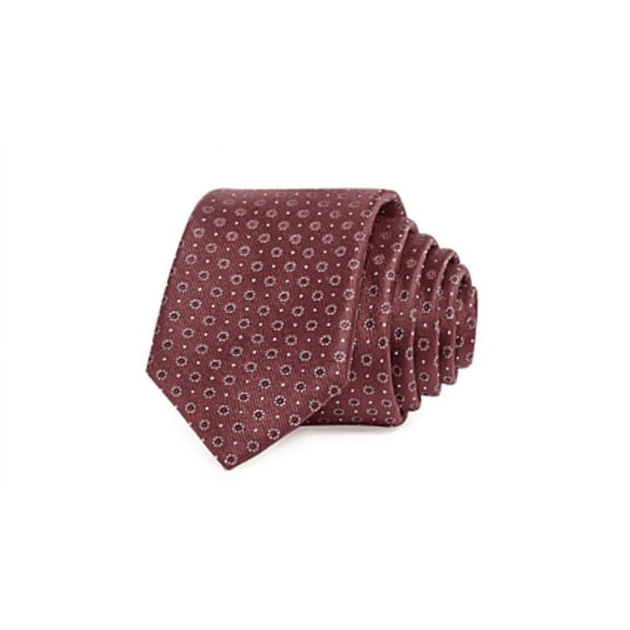 The Men's Store at Bloomingdale's Circular Medallion Neat Silk Skinny Tie