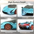 thumbnail image 2 of Coche a control remoto MIEBELY Lamborghini escala 1:12 azul, 2 of 7