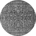 thumbnail image 1 of Ahgly Company Indoor Round Persian Gray Traditional Area Rugs, 7' Round, 1 of 1