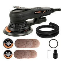 MAXXT Pro Brushless 5mm Random Orbital Sander | 5"/6" Dust-Free Pads for Wood & Panel Finishing